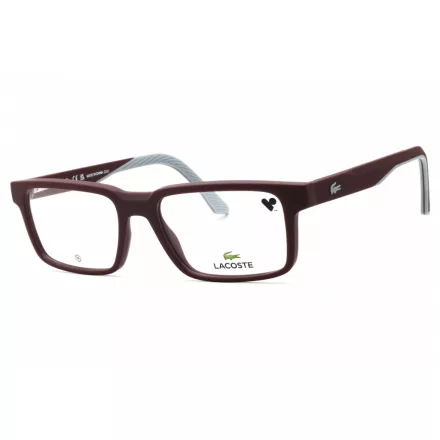 Lacoste L2922 szemüvegkeret sötét piros/Clear demo lencsék férfi