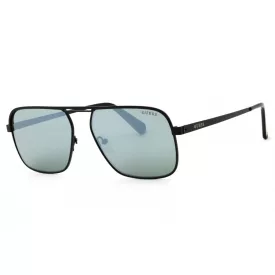   Guess GU6939 napszemüveg matt fekete / zöld Mirror lencsék férfi