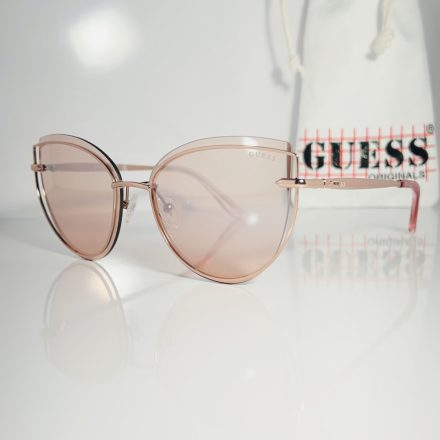 Guess GU7617 napszemüveg csillógó rózsa arany / bordó mirror női