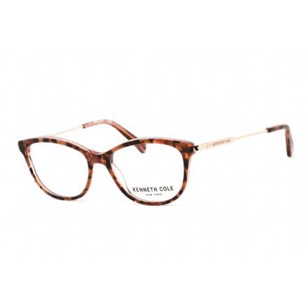 Kenneth Cole új York KC0298 szemüvegkeret matt rózsaszín / Clear lencsék női