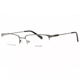   Guess GU50005 szemüvegkeret csillógó szürke/Clear demo lencsék férfi