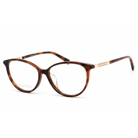 Swarovski SK5385-F szemüvegkeret sötét barna / Clear lencsék női