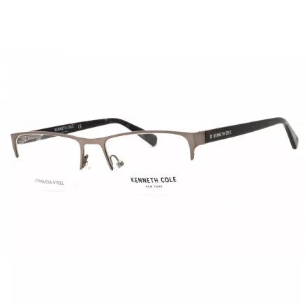 Kenneth Cole új York KC0313 szemüvegkeret csillógó szürke/clear demo lencsék férfi