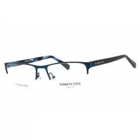   Kenneth Cole új York KC0313 szemüvegkeret matt kék/clear demo lencsék férfi