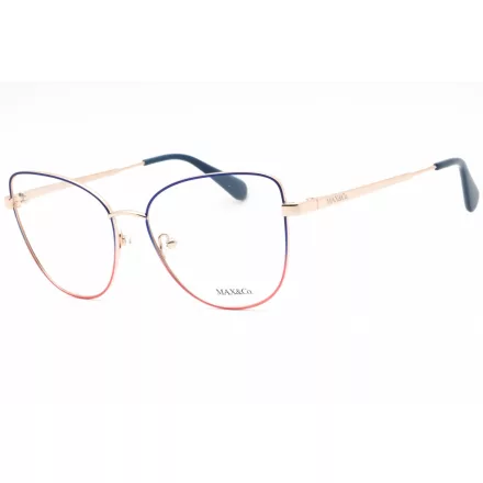 Max & Co MO5018 szemüvegkeret csillógó rózsa arany/clear demo lencsék női