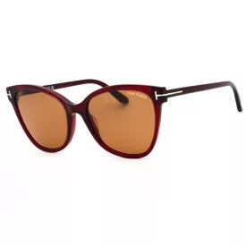 Tom Ford FT0844 ANI napszemüveg piros/másik / barna női