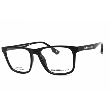 BMW BS5006 szemüvegkeret csillógó fekete/Clear lencsék férfi