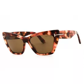 Tom Ford FT0871 napszemüveg  barna / roviex női