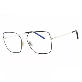   Tom Ford FT5739-B szemüvegkeret csillógó fekete/clear/kék-világos blokk lencsék női