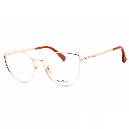 Max Mara MM5002 szemüvegkeret csillógó rózsa arany/clear demo lencsék női