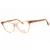Max Mara MM5011 szemüvegkeret csillógó rózsaszín/clear demo lencsék női