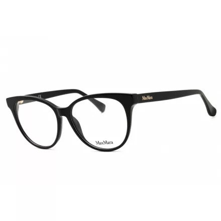 Max Mara MM5012 szemüvegkeret csillógó fekete/clear demo lencsék női
