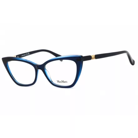 Max Mara MM5016 szemüvegkeret csillógó kék/Clear demo lencsék női