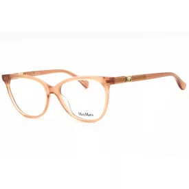   Max Mara MM5018 szemüvegkeret csillógó világos barna/clear demo lencsék női