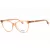 Max Mara MM5018 szemüvegkeret csillógó világos barna/clear demo lencsék női