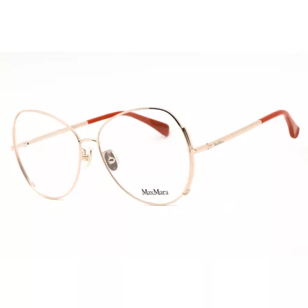 Max Mara MM5001-H szemüvegkeret csillógó rózsa arany/clear demo lencsék női