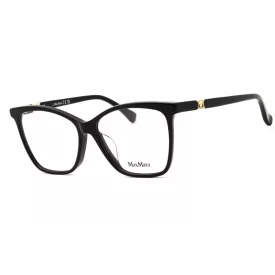   Max Mara MM5017-F szemüvegkeret csillógó fekete/clear demo lencsék női