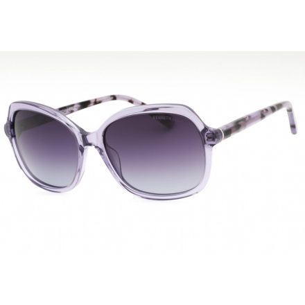 Kenneth Cole új York KC7256 napszemüveg csillógó violet  / füstszürke polarizált női