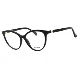   Max Mara MM5024 szemüvegkeret csillógó fekete/clear demo lencsék női