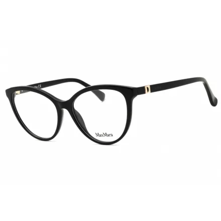 Max Mara MM5024 szemüvegkeret csillógó fekete/clear demo lencsék női
