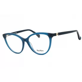   Max Mara MM5024 szemüvegkeret csillógó kék/clear demo lencsék női