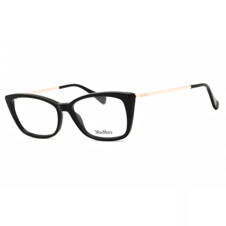 Max Mara MM5026 szemüvegkeret csillógó fekete/clear demo lencsék női