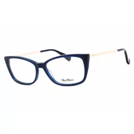   Max Mara MM5026 szemüvegkeret csillógó kék/clear demo lencsék női