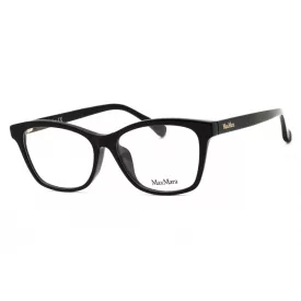   Max Mara MM5032-F szemüvegkeret csillógó fekete/clear demo lencsék női