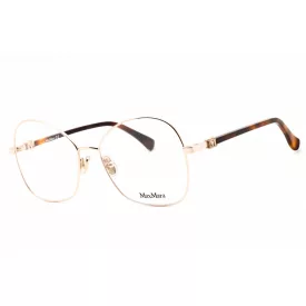   Max Mara MM5033 szemüvegkeret csillógó rózsa arany/clear demo lencsék női