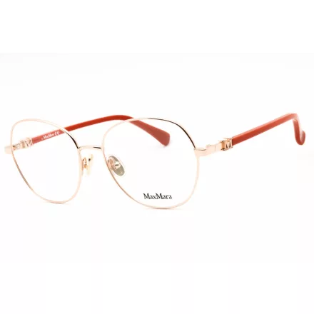 Max Mara MM5034 szemüvegkeret csillógó rózsa arany/clear demo lencsék női