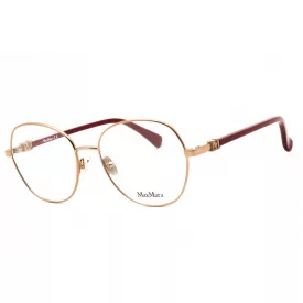   Max Mara MM5034 szemüvegkeret csillógó világos Bronz/clear demo lencsék női