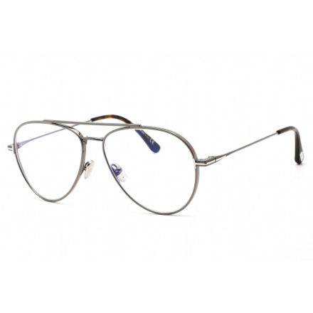 Tom Ford FT5800-B szemüvegkeret csillógó szürke / Clear lencsék Unisex férfi női