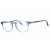 Tom Ford FT5803-B szemüvegkeret csillógó kék/clear/kék-világos blokk lencsék férfi