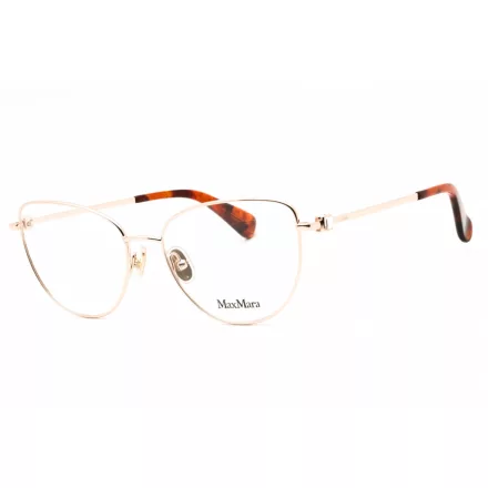 Max Mara MM5047 szemüvegkeret csillógó rózsa arany/clear demo lencsék női