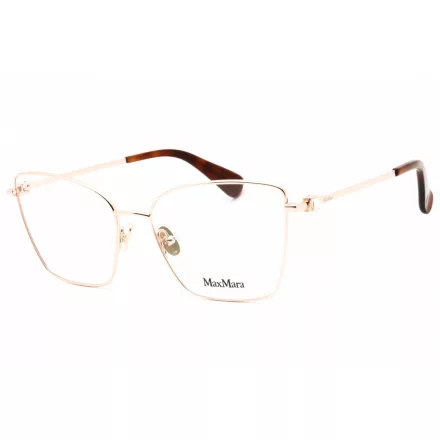 Max Mara MM5048 szemüvegkeret csillógó rózsa arany/clear demo lencsék női