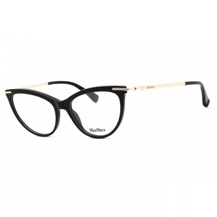 Max Mara MM5049 szemüvegkeret csillógó fekete/clear demo lencsék női