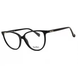   Max Mara MM5055 szemüvegkeret csillógó fekete/clear demo lencsék női