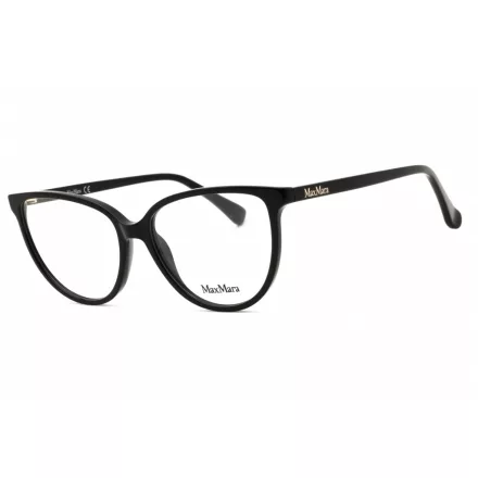 Max Mara MM5055 szemüvegkeret csillógó fekete/clear demo lencsék női
