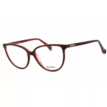 Max Mara MM5055 szemüvegkeret csillógó bordó/clear demo lencsék női