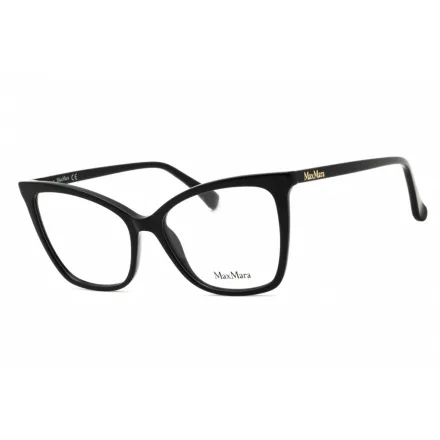 Max Mara MM5060 szemüvegkeret csillógó fekete/clear demo lencsék női