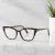 Tom Ford FT5825-B szemüvegkeret sötét barna / Clear lencsék női