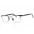 Tom Ford FT5854-D-B szemüvegkeret fekete/másik/clear/kék-világos blokk lencsék férfi