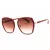 Guess Factory GF0407 napszemüveg csillógó piros / gradiens barna női