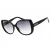Kenneth Cole Reaction KC2967 napszemüveg csillógó fekete  / gradiens füstszürke női