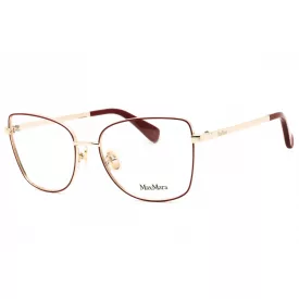   Max Mara MM5074 szemüvegkeret piros/másik/Clear demo lencsék női