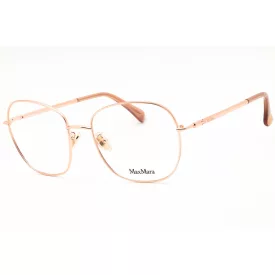   Max Mara MM5077-H szemüvegkeret rózsaszín arany/Clear demo lencsék női
