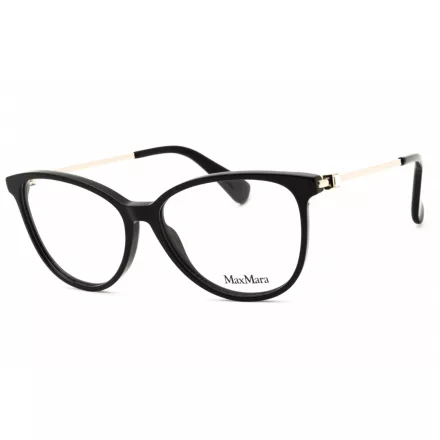 Max Mara MM5078 szemüvegkeret csillógó fekete/clear demo lencsék női
