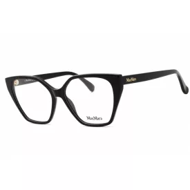   Max Mara MM5085 szemüvegkeret csillógó fekete/clear demo lencsék női