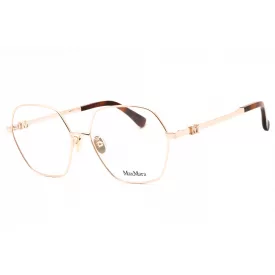   Max Mara MM5087-D szemüvegkeret csillógó rózsa arany/clear demo lencsék női