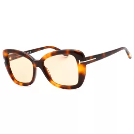   Tom Ford FT1008 napszemüveg csillógó Blonde barna / Photochromic barack női